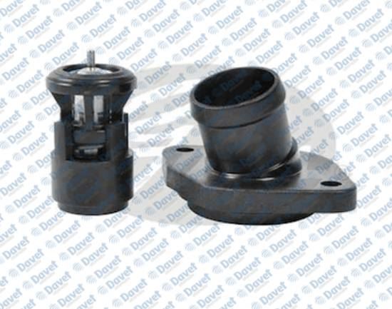 GATES TH14787K1 Termostat [87c] Bora-Caddy-Golf Iii-Lupo-Polo 1.4-1.6-1.3 [96-04]-Cordoba-Ibiza-Felicia
